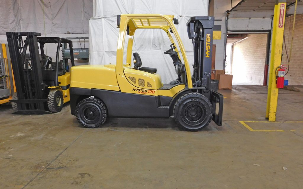 2012 Hyster H120FT Forklift On Sale in Michigan